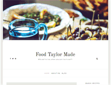 Tablet Screenshot of foodtaylormade.com